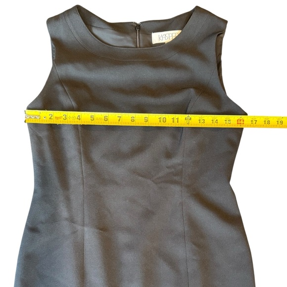 Kasper Black Dress Sleeveless Sheath Women’s Size 4P NWT - Picture 8 of 13